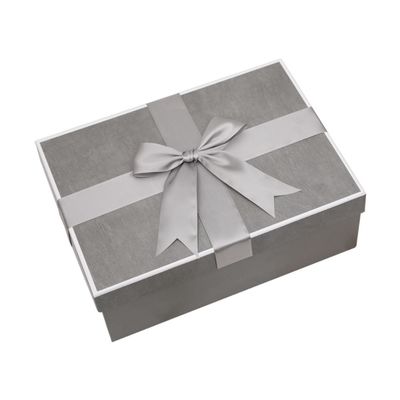 Caixa de presente personalizada do retângulo da cor de Pantone grande com a caixa de presente do lenço das tampas