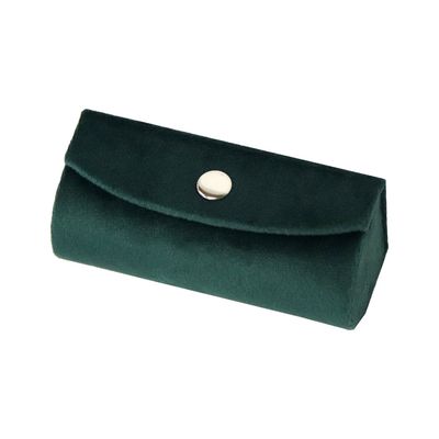 Escuro feito a mão - certificado verde de Carry Case Velvet With ISO9001 do batom