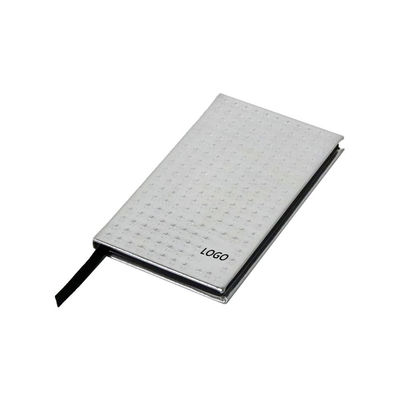 Logotipo personalizado da capa dura de 72 páginas de placa das folhas caderno branco