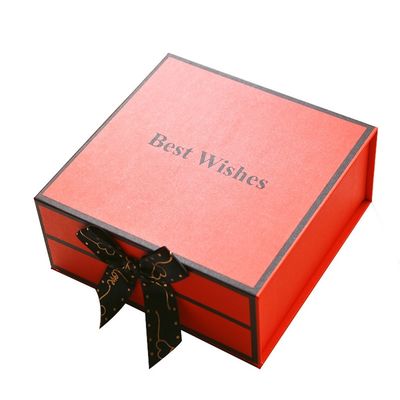 Captura magnética pre envolvida de Flip Top Gift Boxes With do cartão