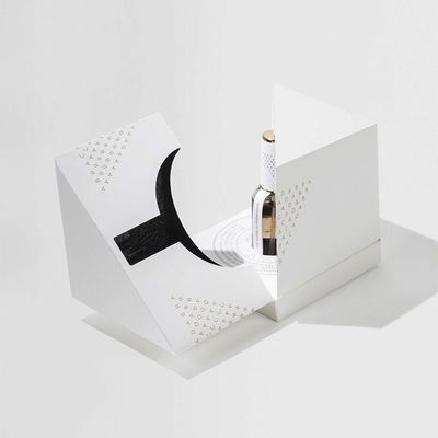 As caixas de presente cúbicas magnéticas do perfume, caixa de presente da porta dobro personalizaram o tamanho