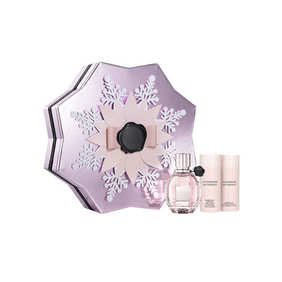 Tampa destacável forma personalizada do floco de neve da caixa de presente de época natalícia para o pulverizador de perfume