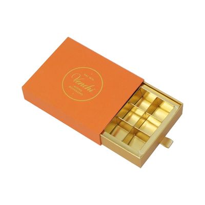 os divisores 3X4 retiram o carimbo de ouro Logo Multifunctional da caixa de presente