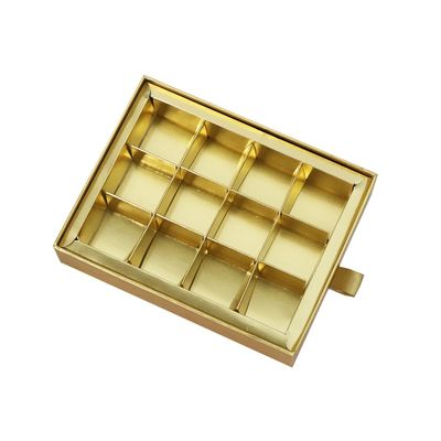 os divisores 3X4 retiram o carimbo de ouro Logo Multifunctional da caixa de presente