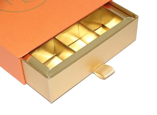 os divisores 3X4 retiram o carimbo de ouro Logo Multifunctional da caixa de presente