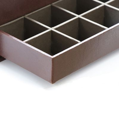 Caixas de empacotamento do presente do chocolate da dupla camada do serviço do OEM com base da gaveta
