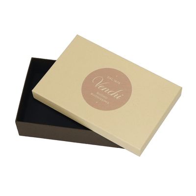 O empacotamento destacável do presente do chocolate da tampa encaixota 20*13*5cm com bege