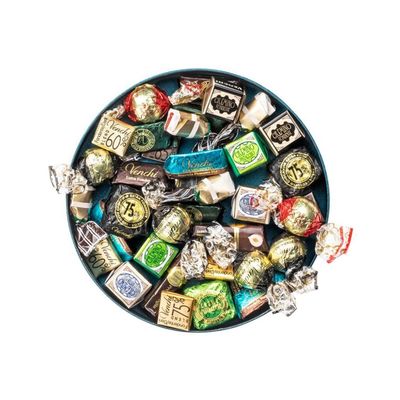 as caixas rígidas do pescoço do ombro da altura de 5cm anunciaram o selo quente Logo For Chocolate