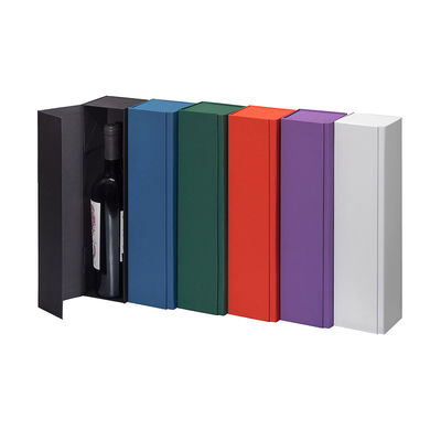 Do presente próximo do vinho do ímã impressão de empacotamento escondida de Flip Top CMYK 4C das caixas