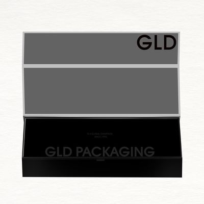 Fechamento magnético Grey Wine Gift Packaging Boxes com tampa articulada