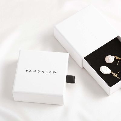 Caixas de presente de papel multifuncionais da joia personalizadas para brincos