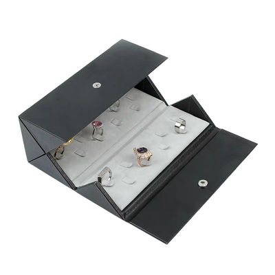 guardas-joias feitas sob encomenda dobráveis magnéticas do cartão de 10*5*5cm para o anel