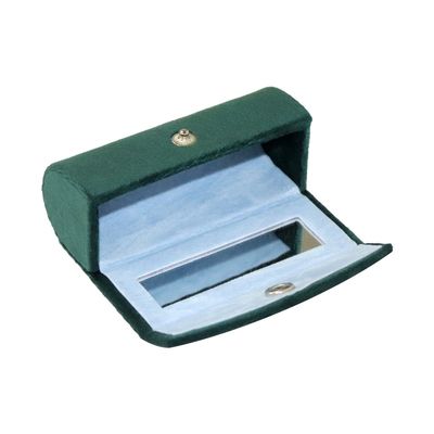 Escuro feito a mão - certificado verde de Carry Case Velvet With ISO9001 do batom