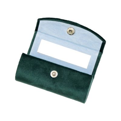 Escuro feito a mão - certificado verde de Carry Case Velvet With ISO9001 do batom