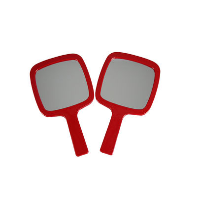O falso vermelho cobre espelho da composição do curso Handheld para a rapagem da preparação